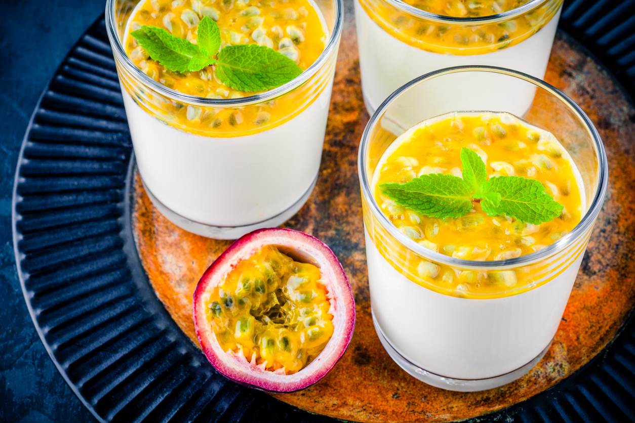 Panna Cotta au lait de coco Happybiote